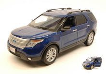 Indlæs billede til gallerivisning FORD EXPLORER XLT 2015 BLUE 1:18