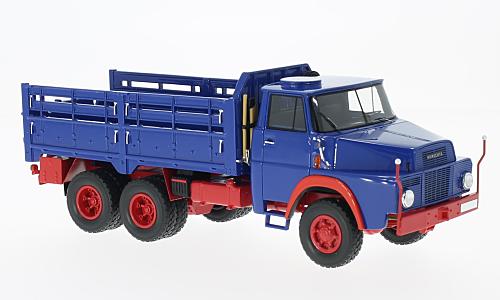 HENSCHEL HS 3-14 6x6 BLUE/RED 1:43