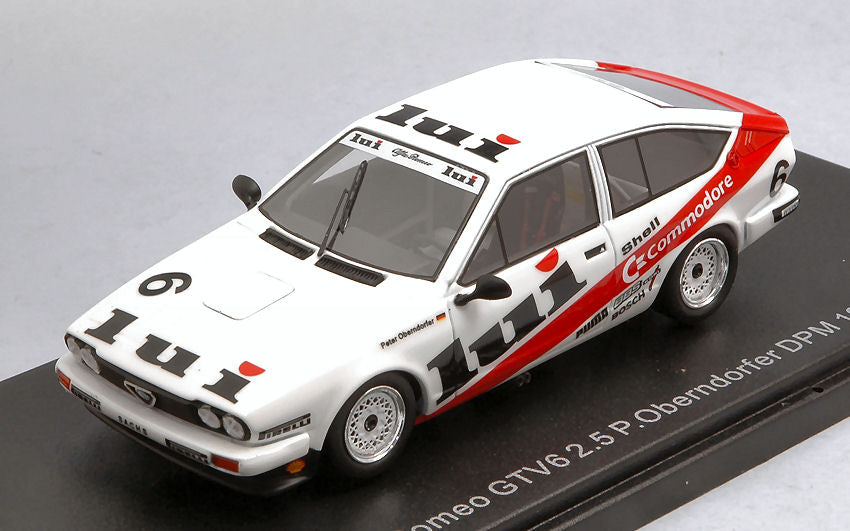 ALFA ROMEO GTV 6 DPM 1985 P.OBERNDORFER 1:43