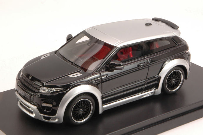 RANGE ROVER EVOQUE PREPARED BY HAMANN 2012 BLACK/SILVER 1:43