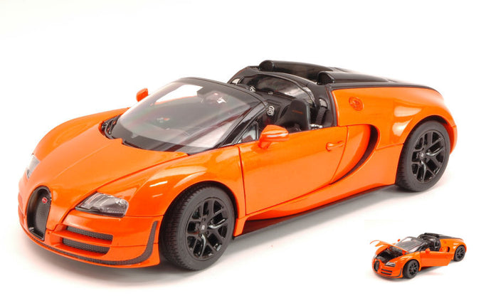 BUGATTI VEYRON 16.4 GRAND SPORT 2012 ORANGE 1:18