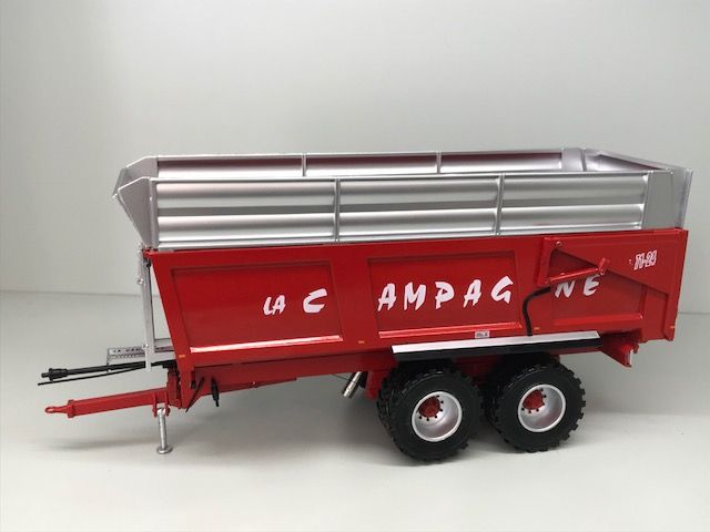 RIMORCHIO C/CASSONE RIBALTABILE LA CAMPAGNE 71-24 1:32