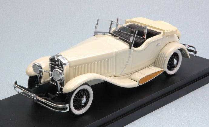 ISOTTA FRASCHINI TORPEDO CASTAGNA CABRIOLET 1930 - JAMES DEAN IL GIGANTE - GIANT THE MOVIE WHITE 1:43