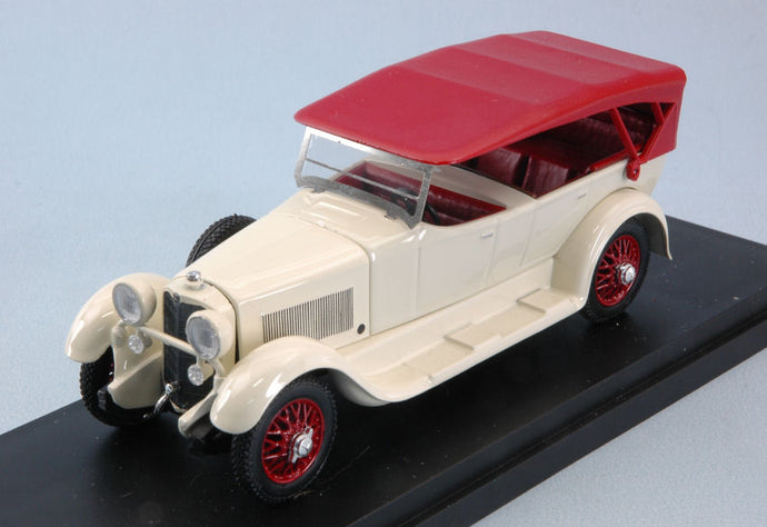 MERCEDES BENZ 11-40 CABRIOLET CLOSED 1924 WHITE RED 1:43