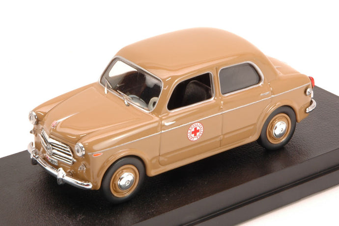 FIAT 1100/103 CROCE ROSSA ITALIANA C.R.I. AMBULANZA 1956 CREAM 1:43