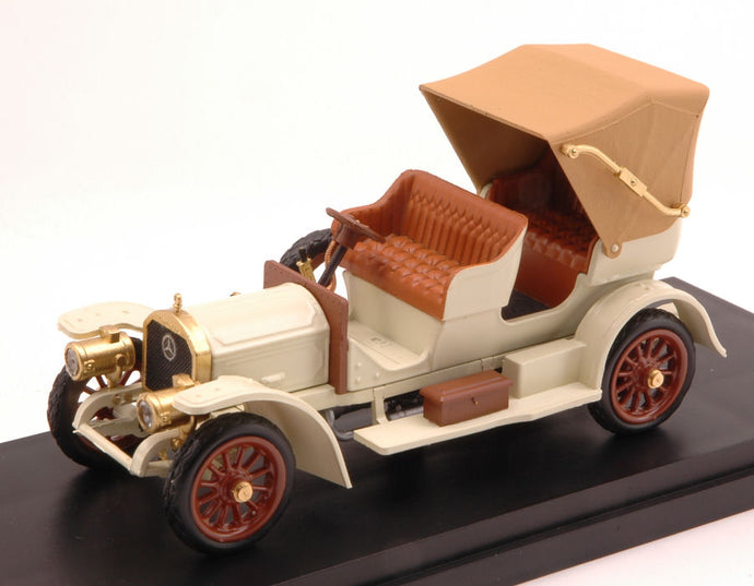 MERCEDES BENZ SIMPLEX CABRIOLET 1902 WHITE 1:43