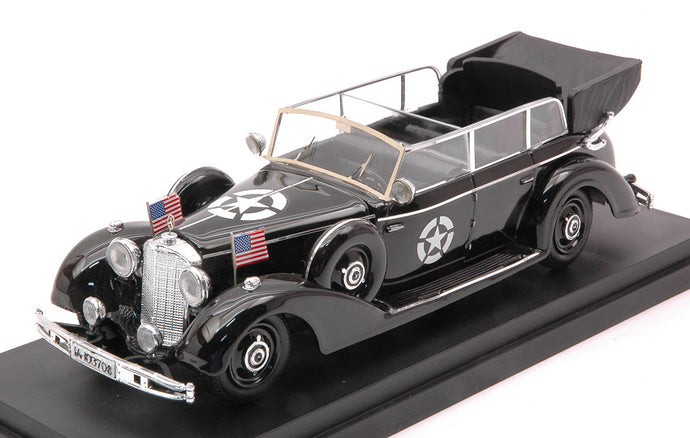 MERCEDES BENZ 770K SPIDER DACHAU MAY 1945 BLACK 1:43