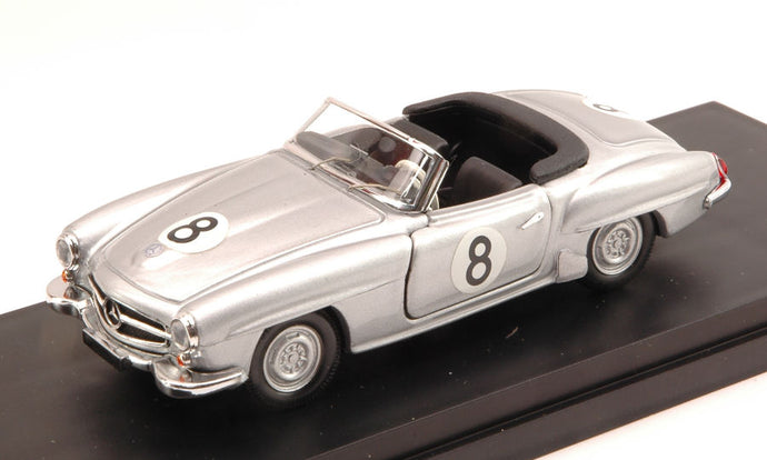 MERCEDES BENZ 190SL SPIDER N 8 WINNER MACAU GP 1956 D.STEANE SILVER 1:43