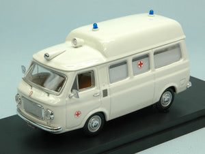 FIAT 238 AMBULANZA CROCE ROSSA ITALIANA 1970 WHITE 1:43