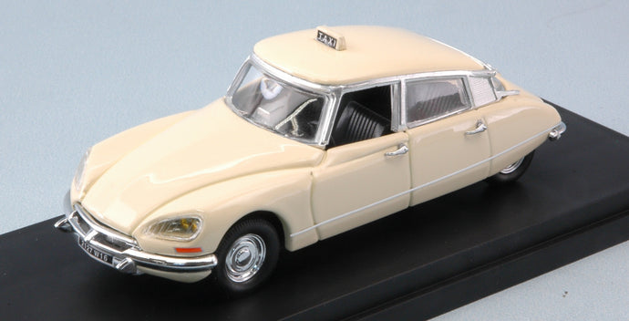CITROEN DS21 TAXI PARIS 1969 CREAM 1:43