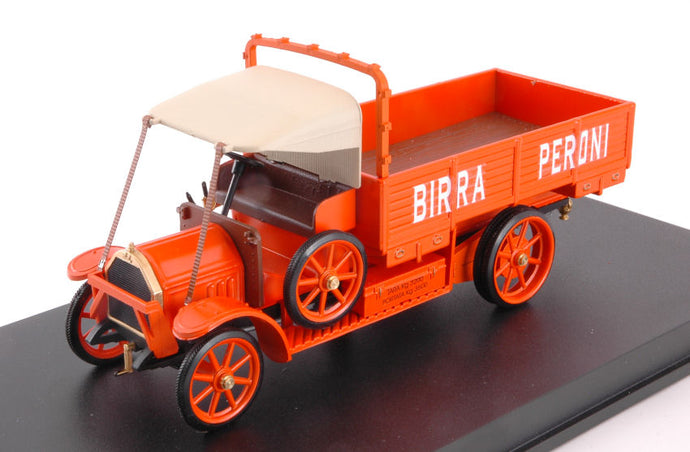 FIAT 18BL TRUCK BIRRA PERONI 1915 ORANGE 1:43