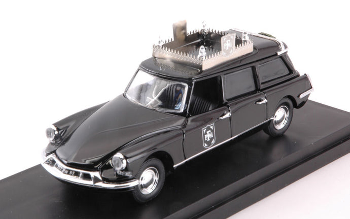 CITROEN DS19 BREAK FUNERAL CAR - CARRO FUNEBRE - HEARSE - 1963 BLACK 1:43