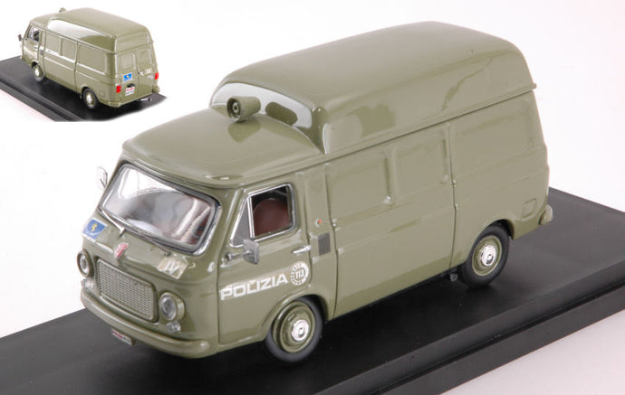 FIAT 238 VAN POLIZIA 1972 GREEN 1:43