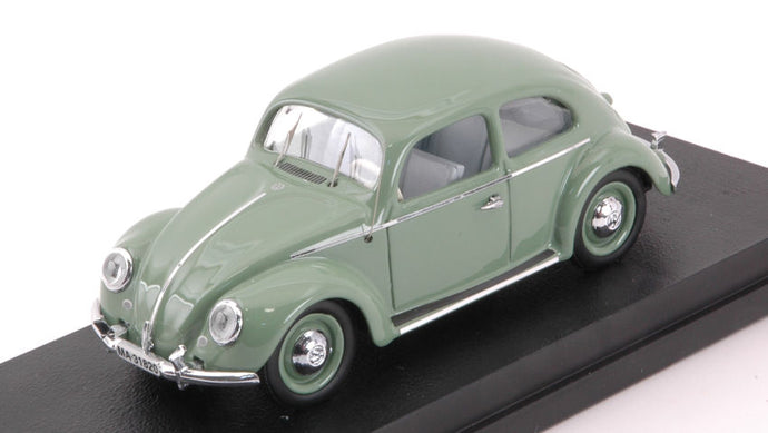 VOLKSWAGEN BEETLE MAGGIOLINO 1200 DE LUXE 1953 GREEN 1:43