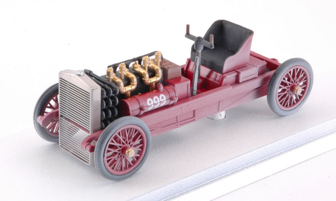 FORD 999 72hp WORLD SPEED RECORD 147km/h NEW BALTIMORE MICHIGAN 1904 HENRY FORD RED 1:43