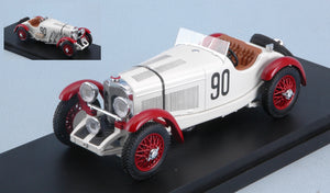 MERCEDES BENZ SSK N 90 MILLE MIGLIA 1932 BROSCHEK - SEBASTIAN WHITE 1:43