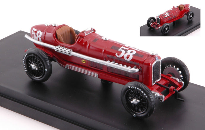 ALFA ROMEO F1 P3 INDY N 58 500 MILES 1939 L.TOMEI RED 1:43