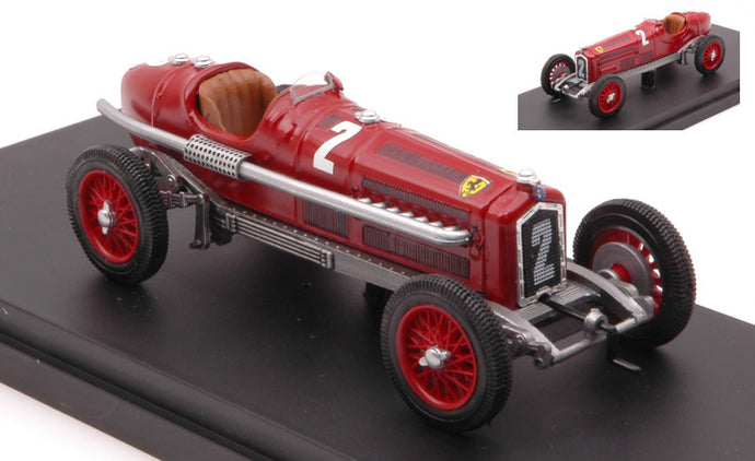 ALFA ROMEO F1 P3 N 2 WINNER GERMANY GP 1932 R.CARACCIOLA RED 1:43