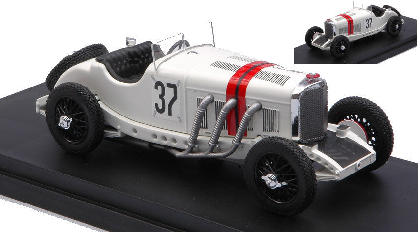 MERCEDES BENZ SSK N 37 WINNER AVUS 1931 R.CARACCIOLA WHITE 1:43