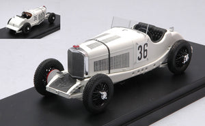 MERCEDES BENZ SSKL N 36 3rd AVUS GP 1931 MANFRED GEORG RUDOLF VON BRAUCHITSCH WHITE 1:43