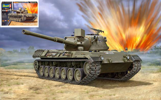 LEOPARD 1 (2-4 PRODUCTION BATCH) KIT 1:35