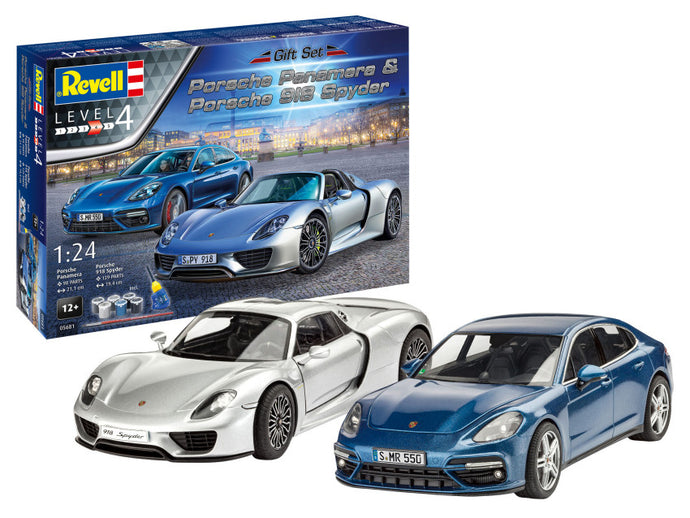 PORSCHE SET GIFT SET KIT 1:24