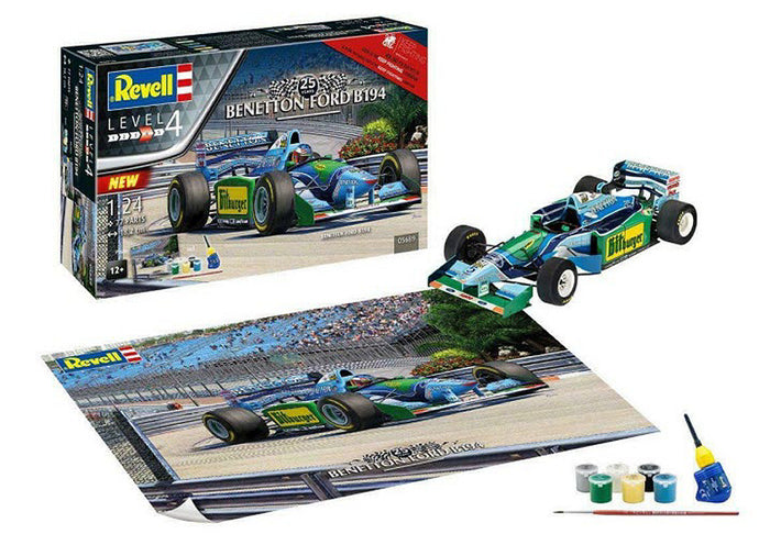 GIFT SET 25th ANNIVERSARY BENETTON FORD KIT 1:24
