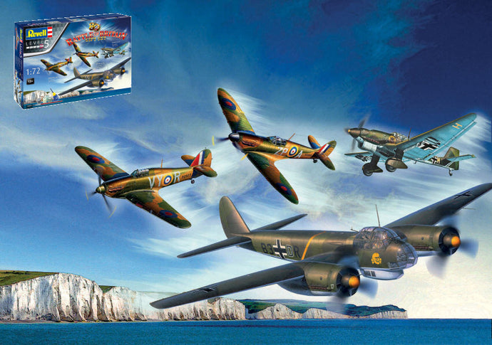 80th ANNIVERSARY BATTLE OF BRITAIN GIFT SET KIT 1:72