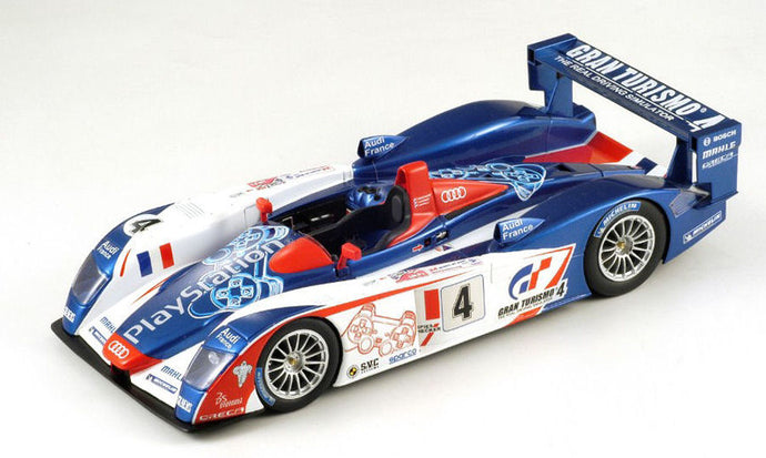AUDI R8 PLAYSTATION N.4 4th LM 2005 MONTAGNY-GOUNON-ORTELLI 1:18