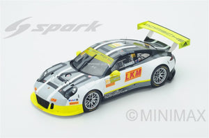 PORSCHE 911 GT3 R #911 EARL BAMBER MACAU GT WORLD CUP 2016 hvid/grå/gul 1:18