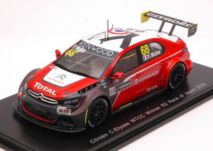 CITROEN C-ELYSEE WTCC #68 YVAN MULLER RACE OF JAPAN 2016 rød/sort 1:43