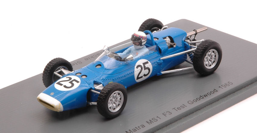 MATRA MS1 N.25 TEST GOODWOOD 1966 JACKIE STEWART 1:43