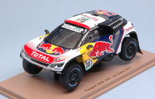 Indlæs billede til gallerivisning PEUGEOT 3008 DKR N.307 3rd DAKAR 2017 DESPRES-CASTERA 1:43