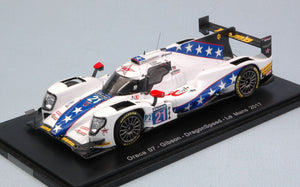 ORECA 07 GIBSON N.21 15th LM 2017 HEDMAN-HANLEY-ROSENQVIST 1:43