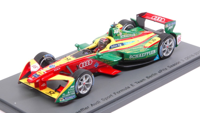 ABT SCHAEFFLER AUDI SPORT N.66 Rd8 BERLIN 2017 D.ABT 1:43