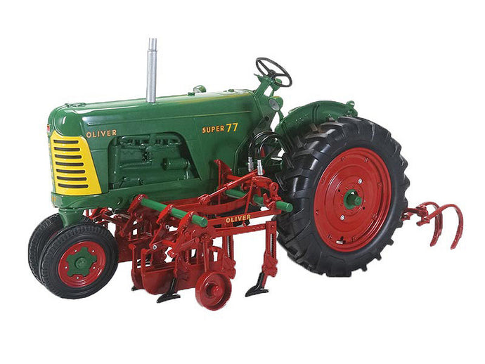 Traktor OLIVER SUPER 77 DIESEL NF W/CULTIVATOR 1:16