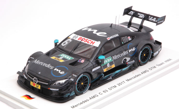 MERCEDES C63 N.6 9th DTM 2017 R.WICKENS 1:43