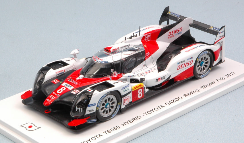 TOYOTA TS50 HYBRID N.8 WINNER FUJI 2017 BUEMI-DAVIDSON-NAKAJIMA 1:43