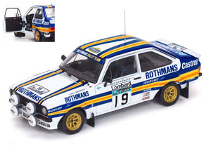 FORD ESCORT MKII RS 1800 N.19 6th RAC RALLY 1980 T.MAKINEN-M.HOLMES 1:18