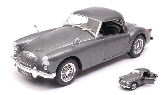 MGA MKI A 1500 CLOSED HARD TOP 1957 SILVERGUN 1:18