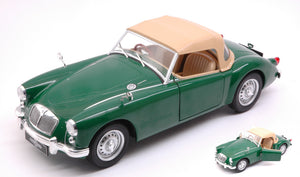 MGA MKI TWIN CAM CLOSED 1959 GREEN 1:18