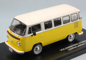 VW T2 BUS KOMBI 1976 YELLOW/WHITE 1:43