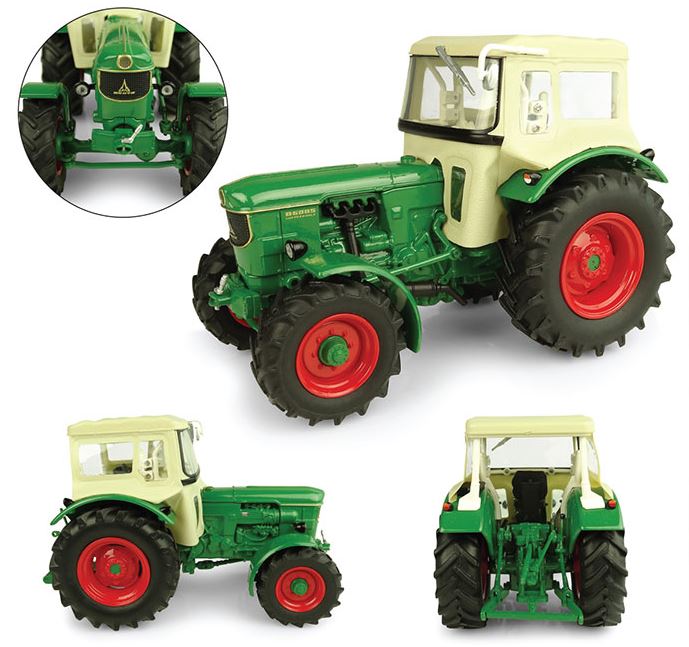 DEUTZ D6005 4WD WITH CABIN 1:32