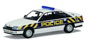 VAUXHALL CARLTON 2.6Li WEST MERCIA POLICE 1989 WHITE BLUE YELLOW 1:43