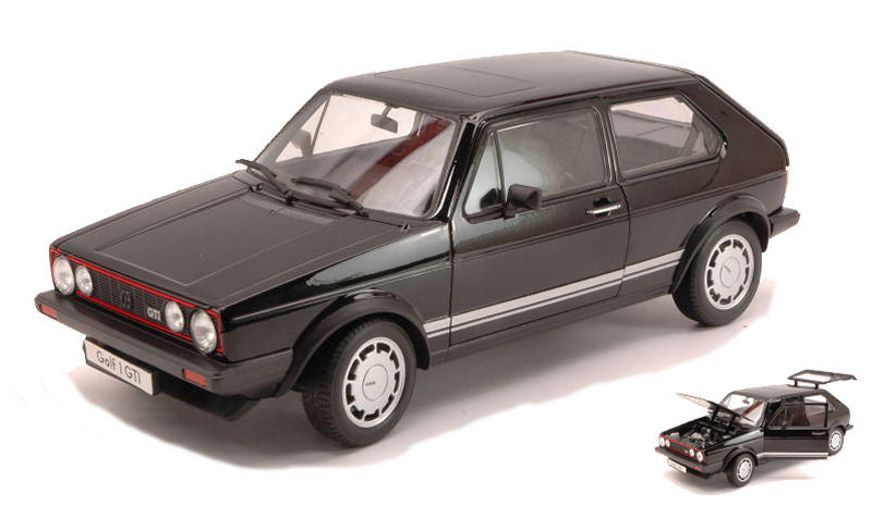 VW GOLF I GTI 1976 BLACK 1:18
