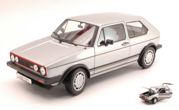 VW GOLF I GTI 1976 SILVER 1:18