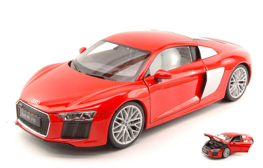 AUDI R8 V10 2016 RED 1:18