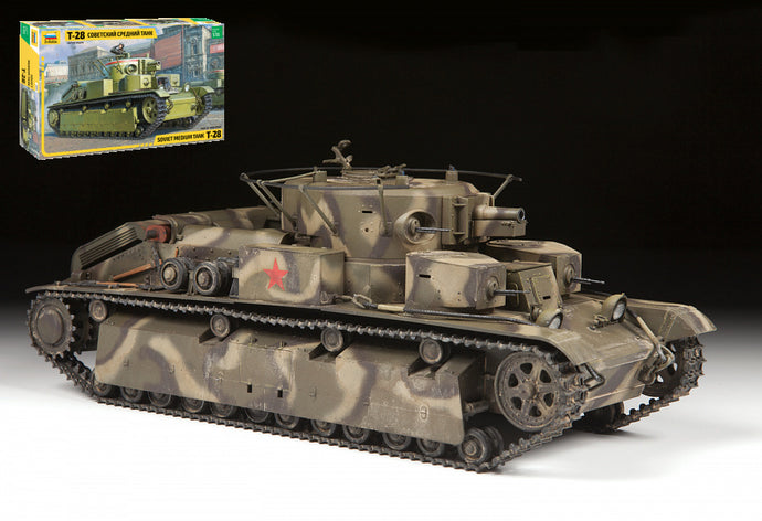 T-28 HEAVY TANK KIT 1:35