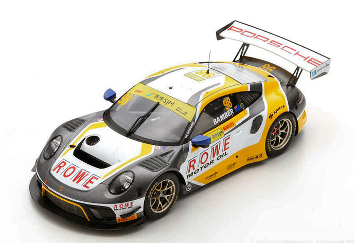 PORSCHE 911 GT3 N.98 3rd FIA GT WORLD CUP MACAU 2019 E.BAMBER 1:18