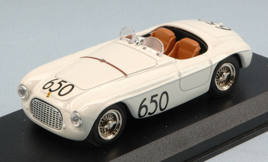 FERRARI 166 MM SPYDER N.650 ACCIDENT MM 1950 MARZOTTO-CRISTALDI 1:43